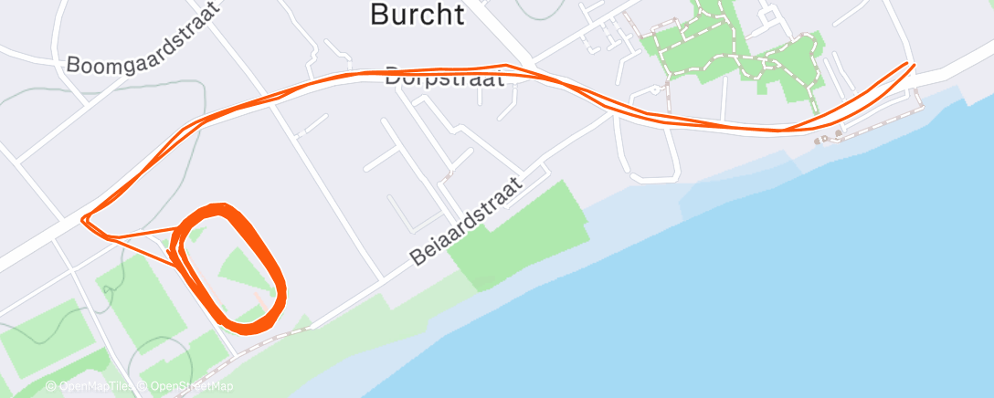 「Avondloop」活動的地圖