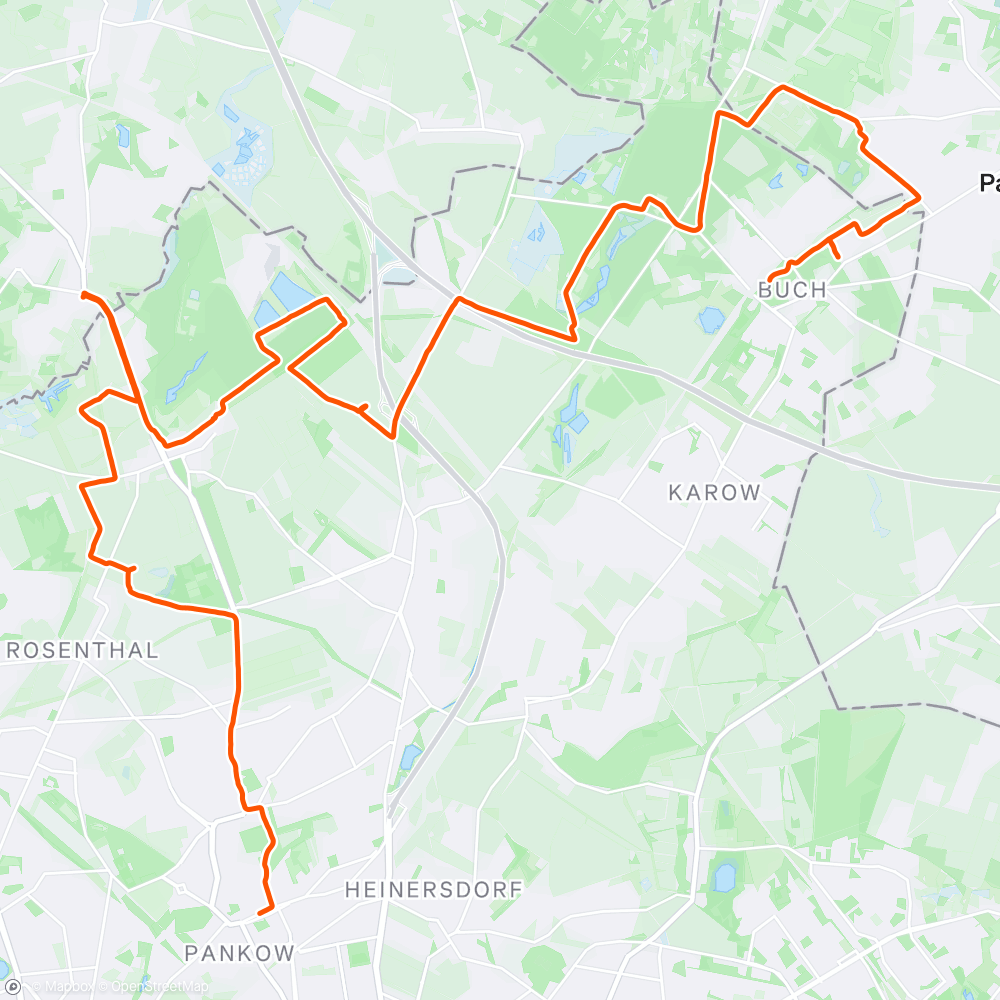 Map of the activity