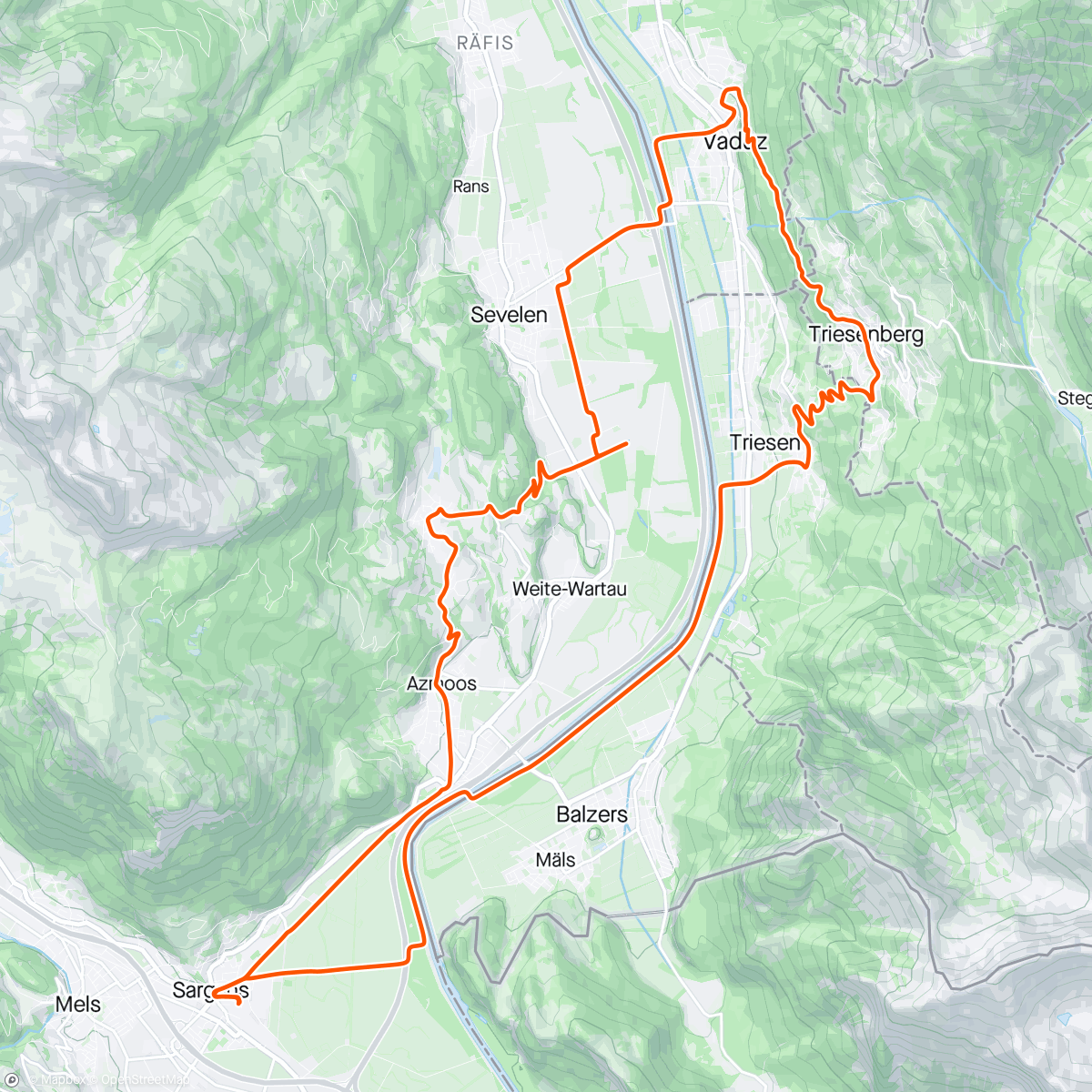 Mapa da atividade, 💪 DBS Sunset Ride 💪