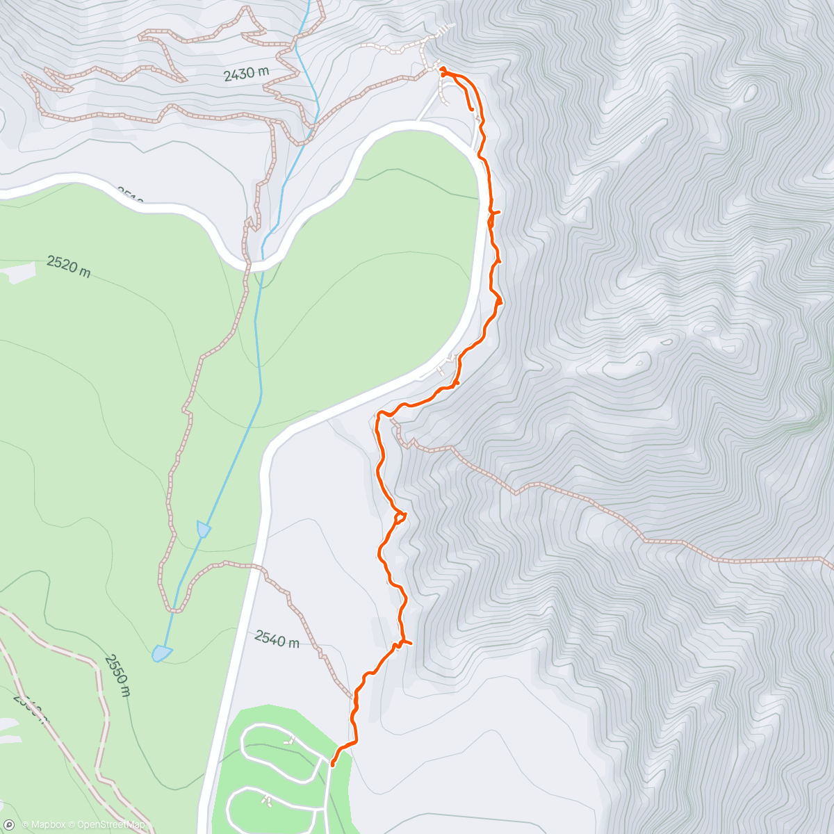 Map of the activity, Black Canyon of the Gunnison NP
