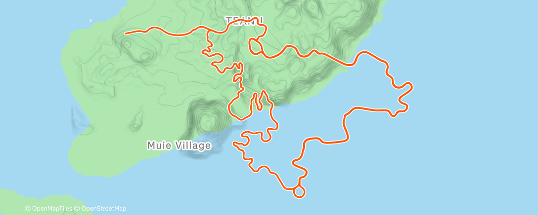Map of the activity, Zwift - Flat Out Fast in Watopia
