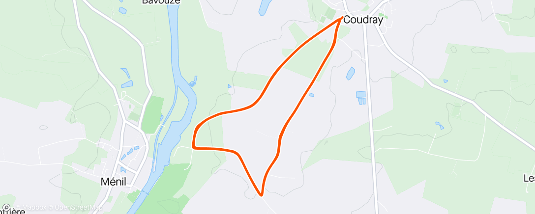 活动地图，Coudray A3/A4 - 11ème