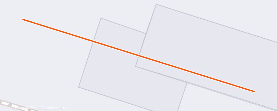 Map of the activity, Вечерний велозаезд