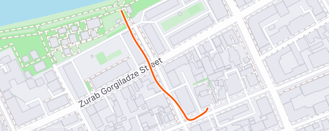 Карта физической активности (Afternoon Walk)