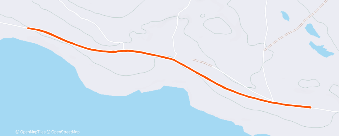 Mappa dell'attività Lunch Run