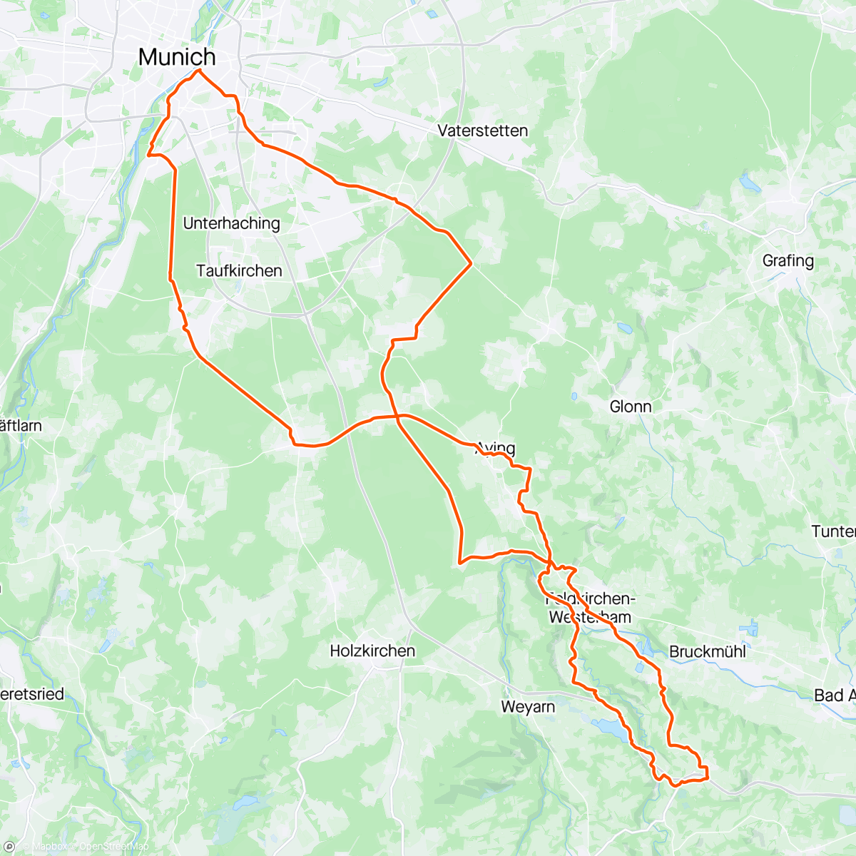 Map of the activity, Bikelounge Coffee Ride zum Dinzler