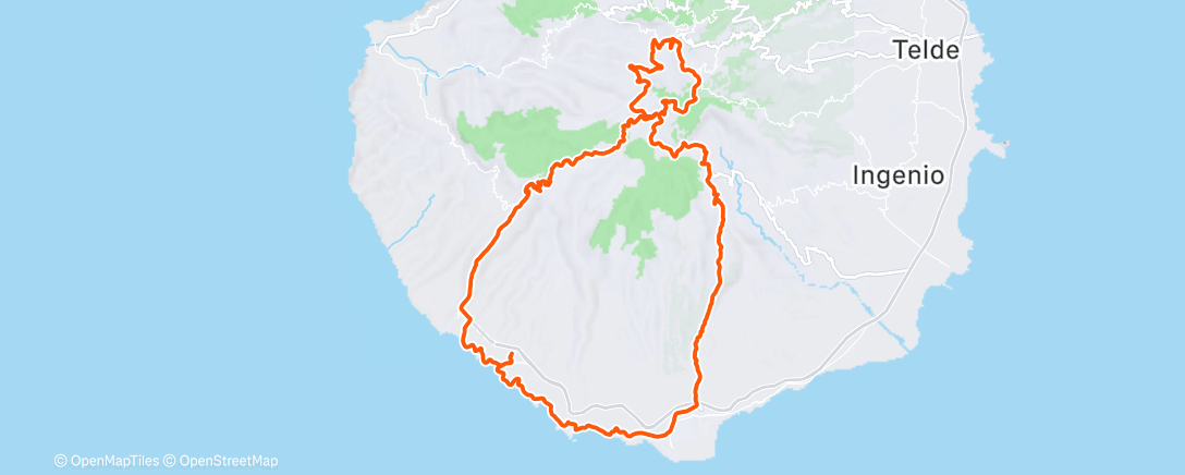 Map of the activity, Morning Ride