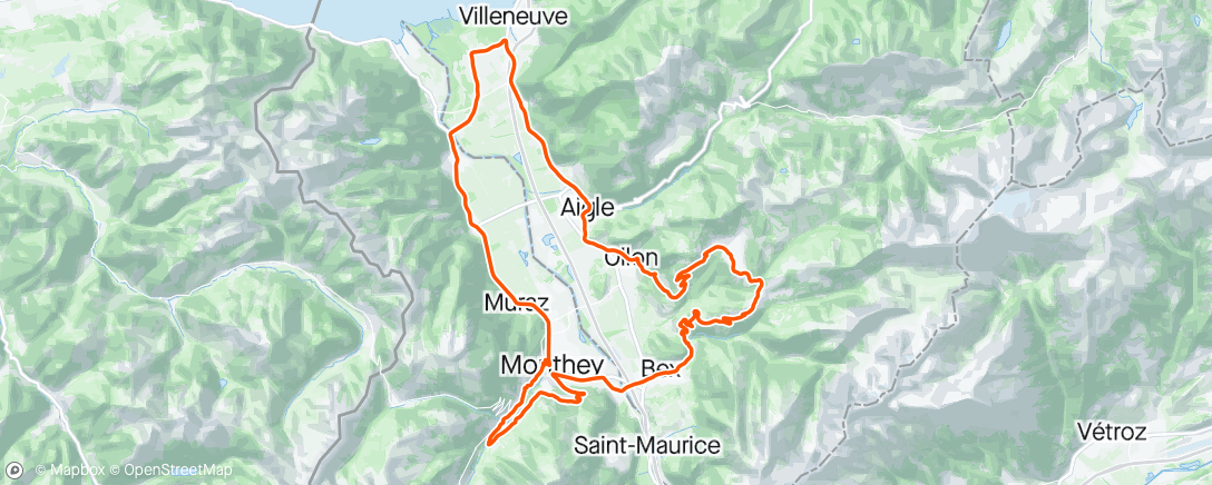 Mappa dell'attività Heavenly Ride with Anno