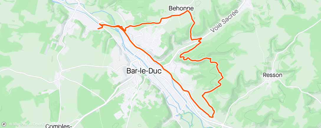 Map of the activity, Rando trail en famille