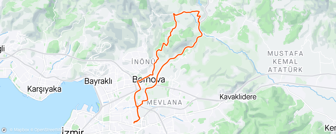 Map of the activity, Yeşilova - Kayadibi - Yeşilova