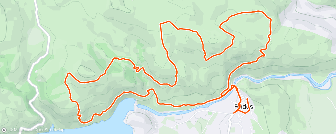 Map of the activity, Sortie Cap Trail Catalan 😍