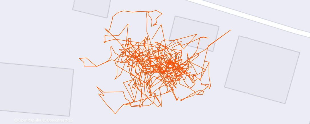 Карта физической активности (Afternoon Workout)