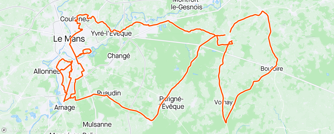 Map of the activity, Un peu de scooter 🛵