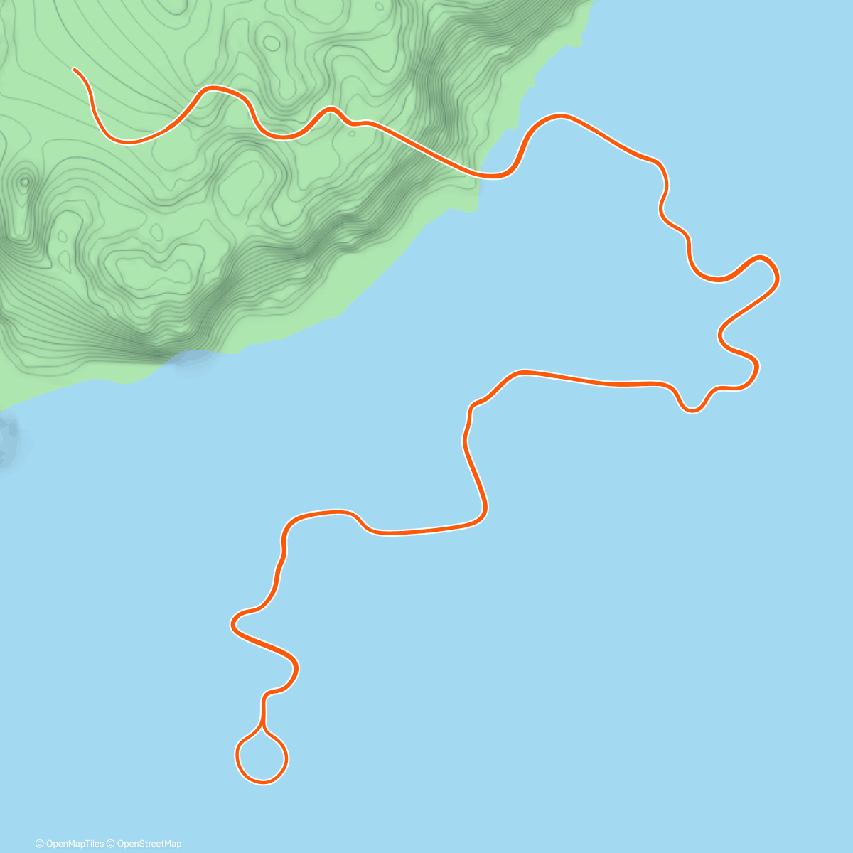 Map of the activity, Zwift - Tempus Fugit in Watopia