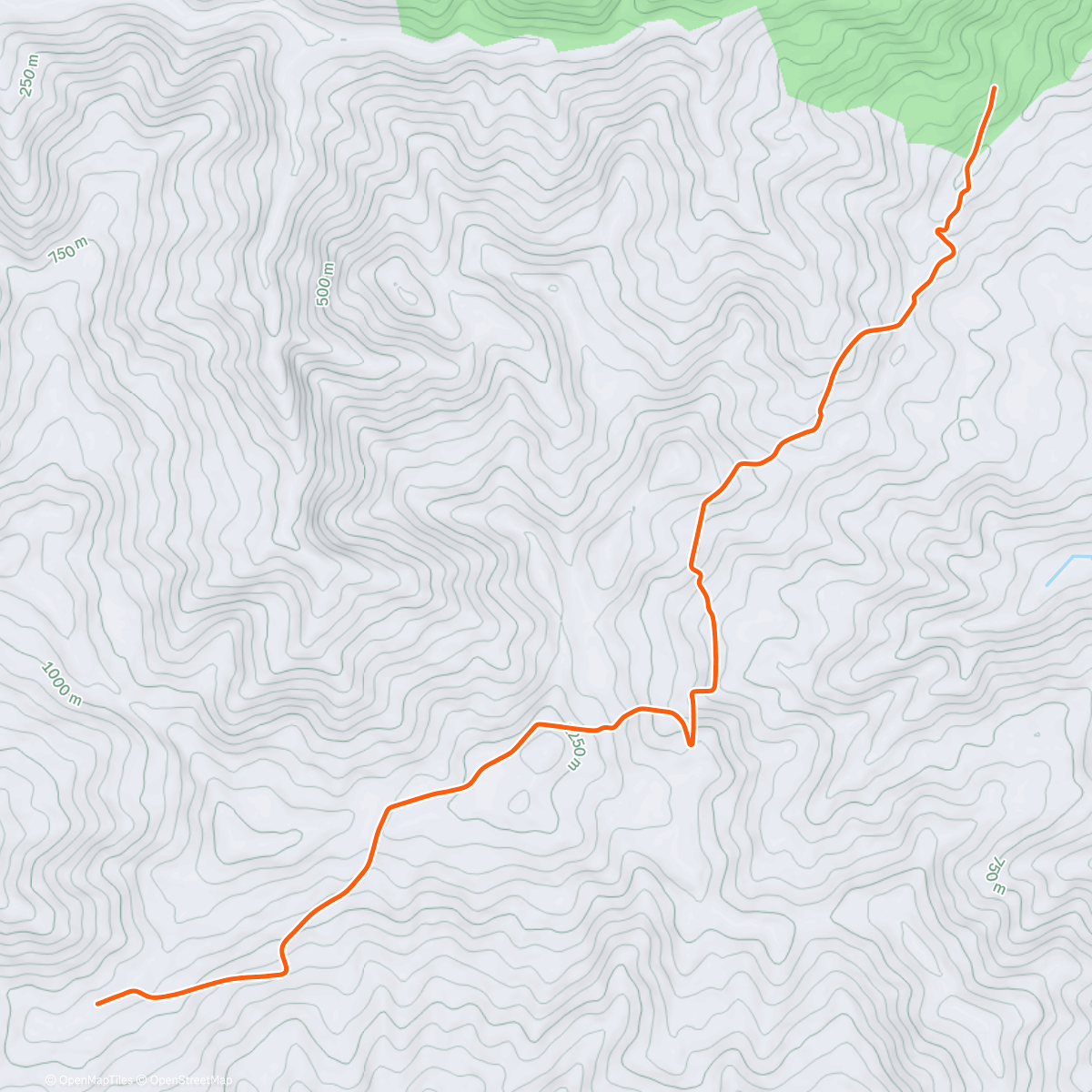 Map of the activity, Zwift - CoachCat: Tempo: 3 x 12 minutes on Ven-Top in France