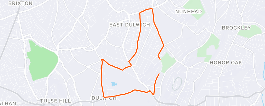 Map of the activity, Leg stretch