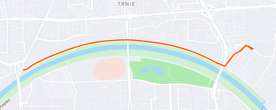 Карта физической активности (Morning Run)