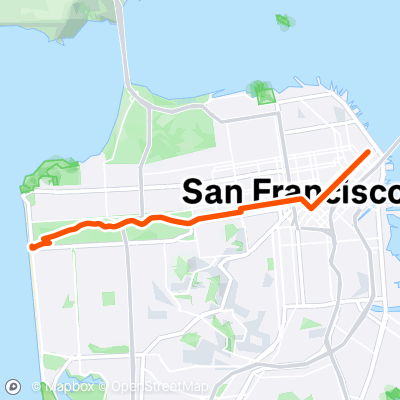 Bay To Breakers 2023 Route Map