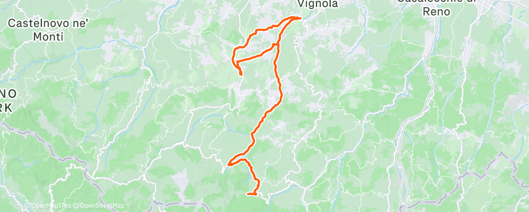 Map of the activity, Torque 55x11 + LT1 + Acquapark 🌧️🤪
