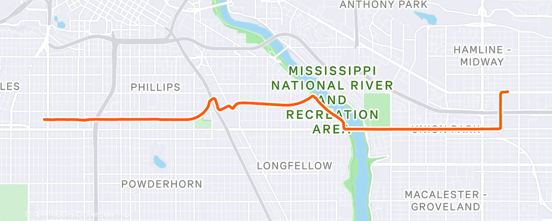 Map of the activity, Home from nerd nite