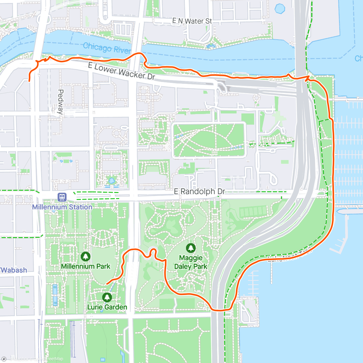 Mapa da atividade, Chicago