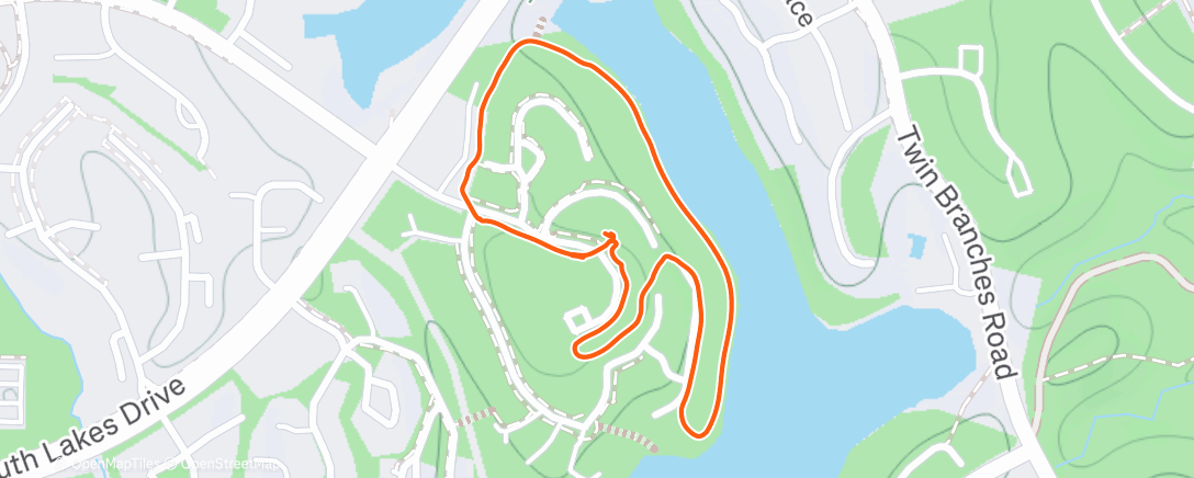 Map of the activity, 🔋 Rocky’s Wednesday Walk