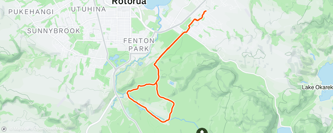 Map of the activity, Zone 2