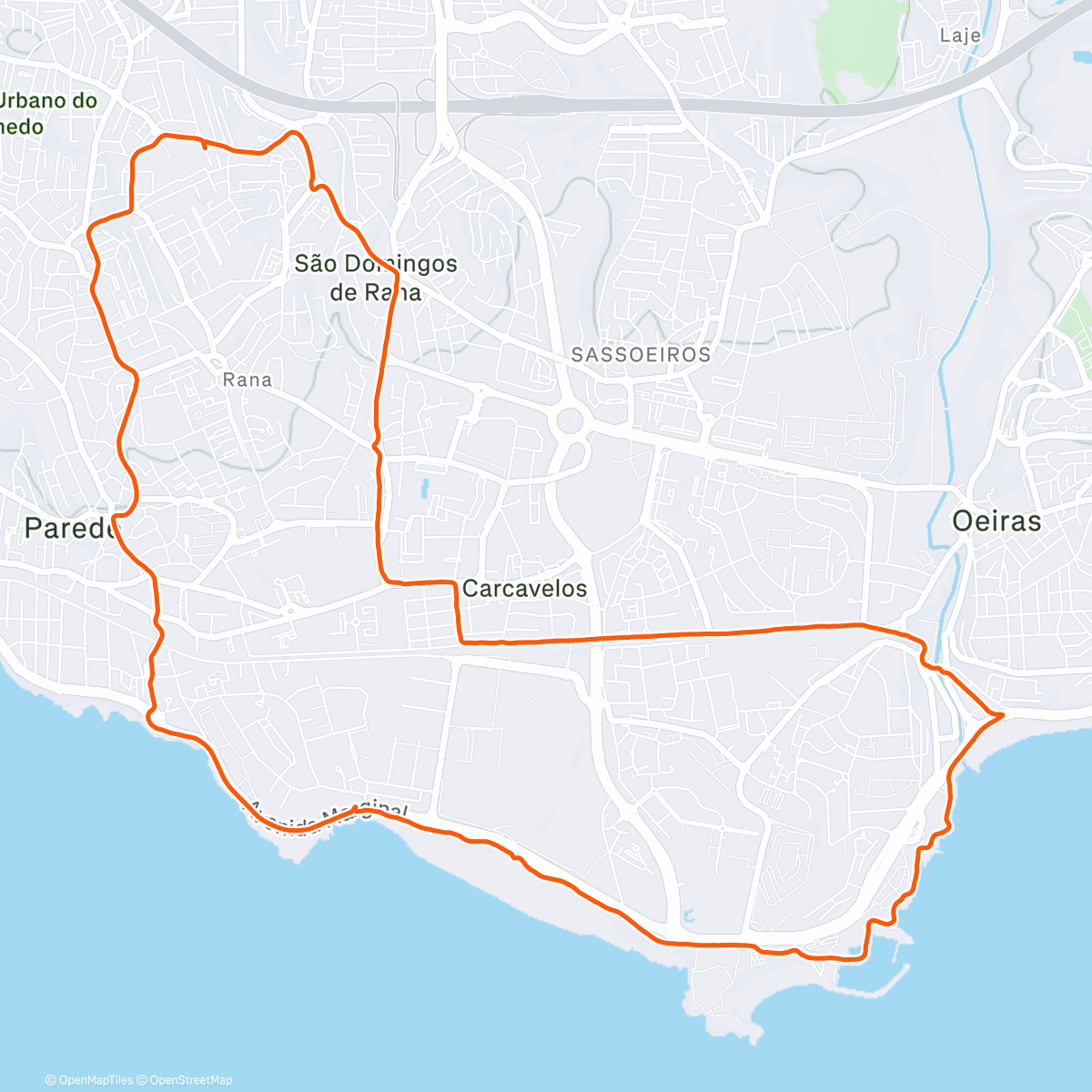 Map of the activity, Burning the "bolo rei"