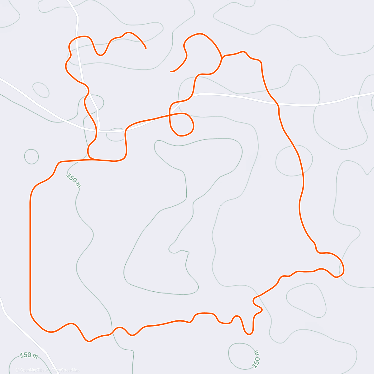 Map of the activity, Zwift - Group Run: Stage 1 - Run - Tour de Zwift on Fine and Sandy in Makuri Islands