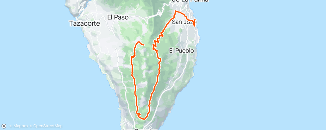 Map of the activity, Morning Ride