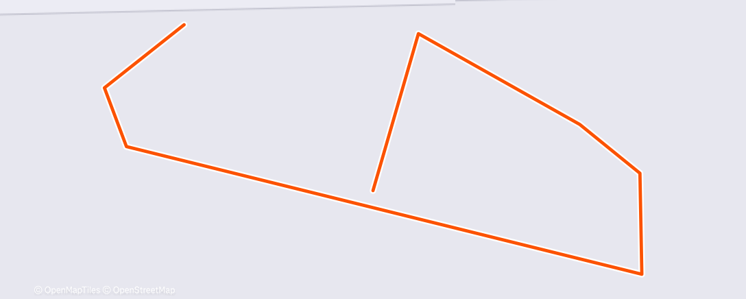 Карта физической активности (Вечерний забег)