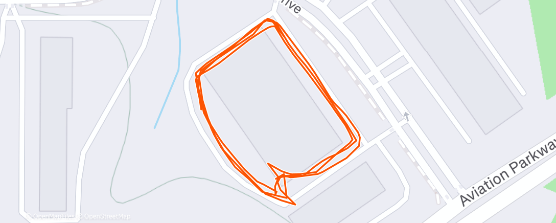 Карта физической активности (Afternoon Workout)