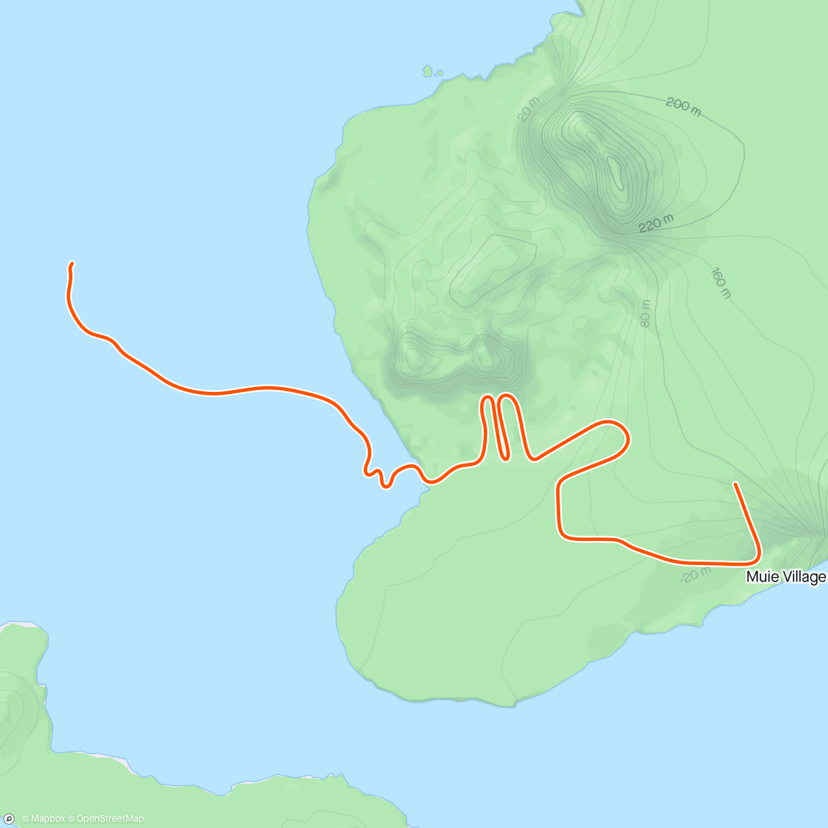活动地图，Zwift - Pacer Group Ride: Volcano Flat in Watopia with Maria