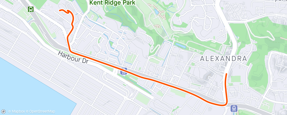 Map of the activity, Afternoon Ride