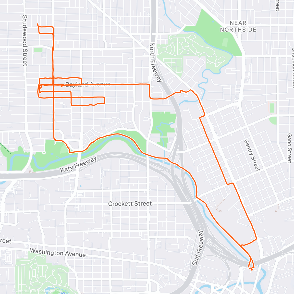 Map of the activity, Back from Recovery