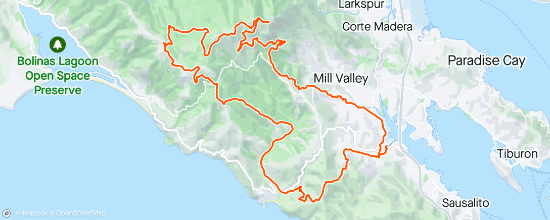 Mapa de la actividad (Roads Less Travelled)