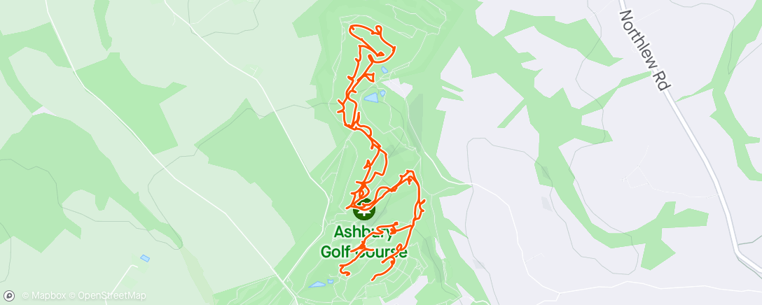 Kaart van de activiteit “Morning Golf”