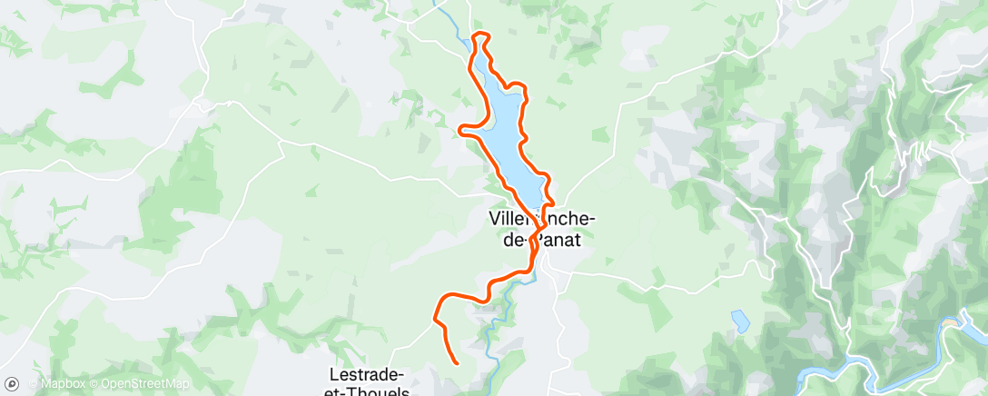 Carte de l'activité