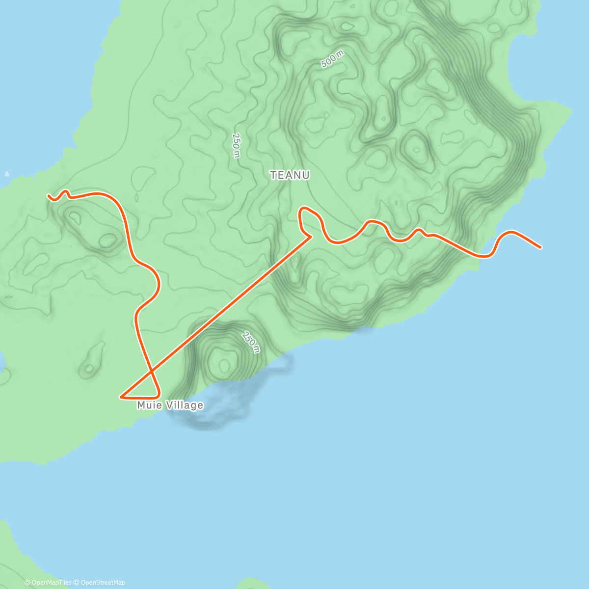 Map of the activity, Zwift - Volcano Flat in Watopia