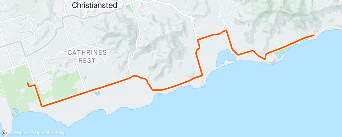 Map of the activity, Afternoon Ride with Xander