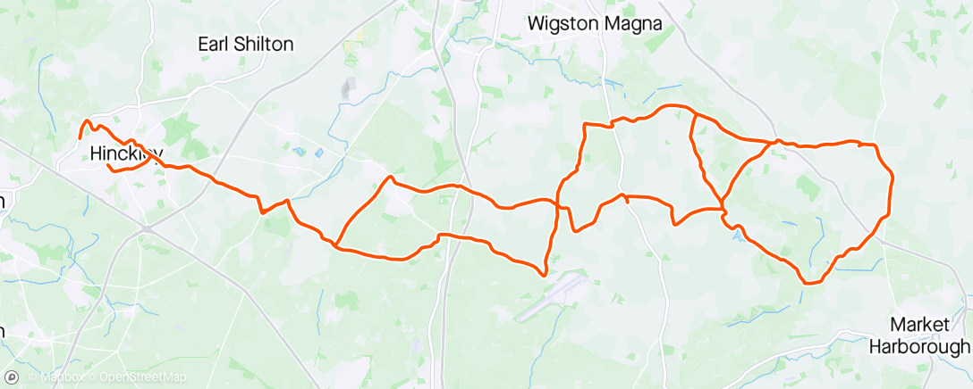 Map of the activity, Out to the Mint & Ginger, that wind wasn’t kind on my way home 🤪. Enjoyed it  though.