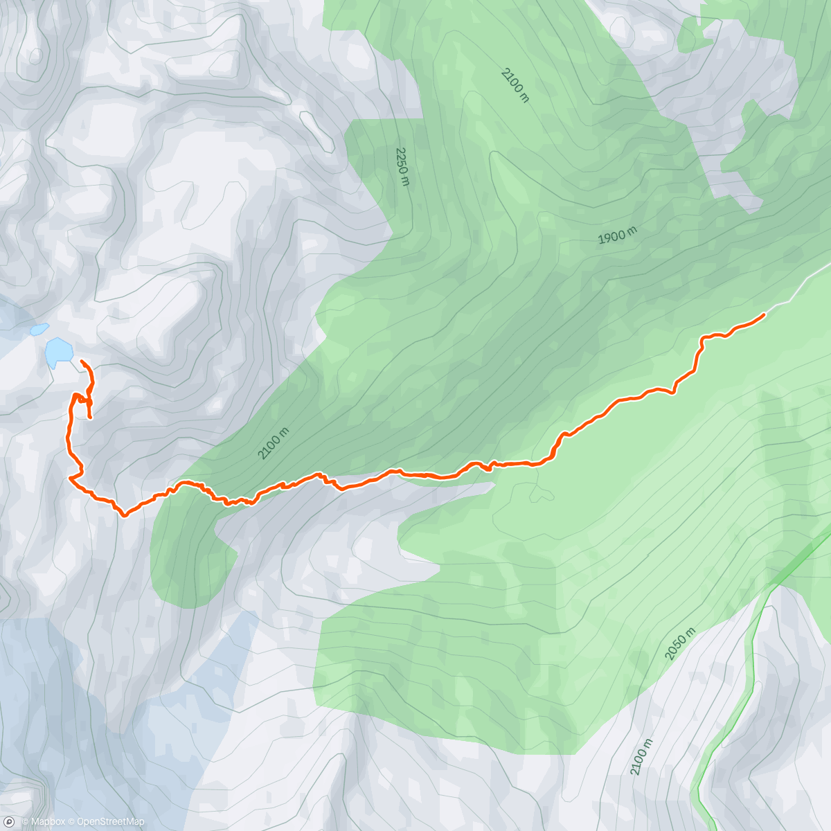 Map of the activity, Bugaboops