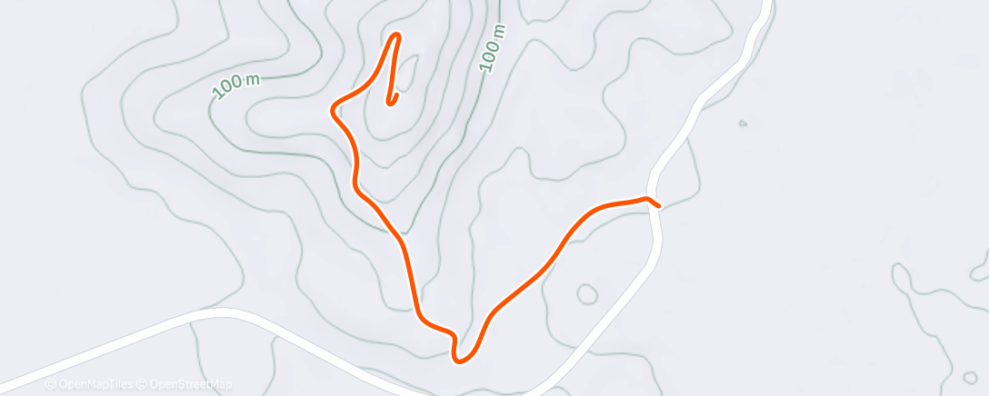 Map of the activity, 🌈 Cycling