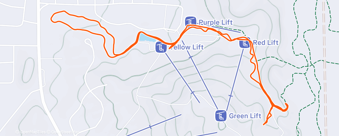 Map of the activity, Nubs Potpourri