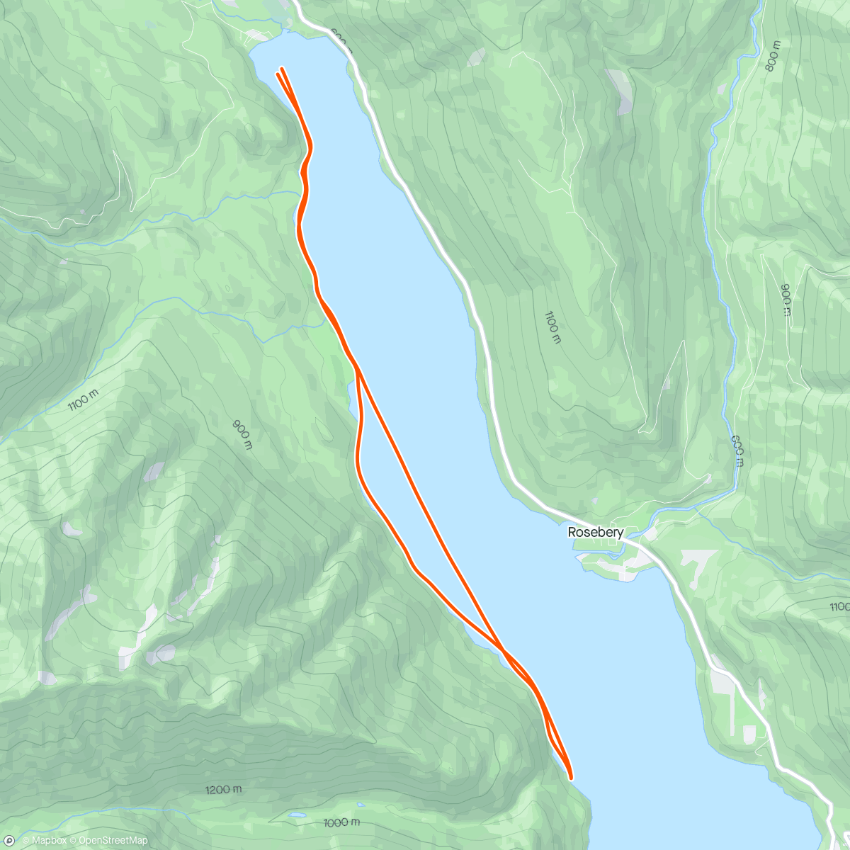 Map of the activity, What the boat said