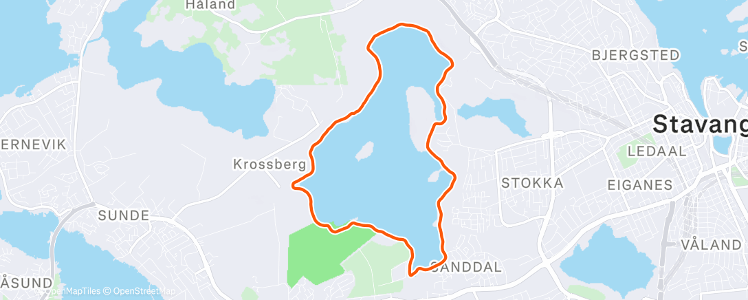 Map of the activity, Juleløpet 25🎄