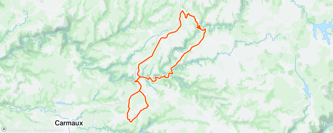 Carte de l'activité
