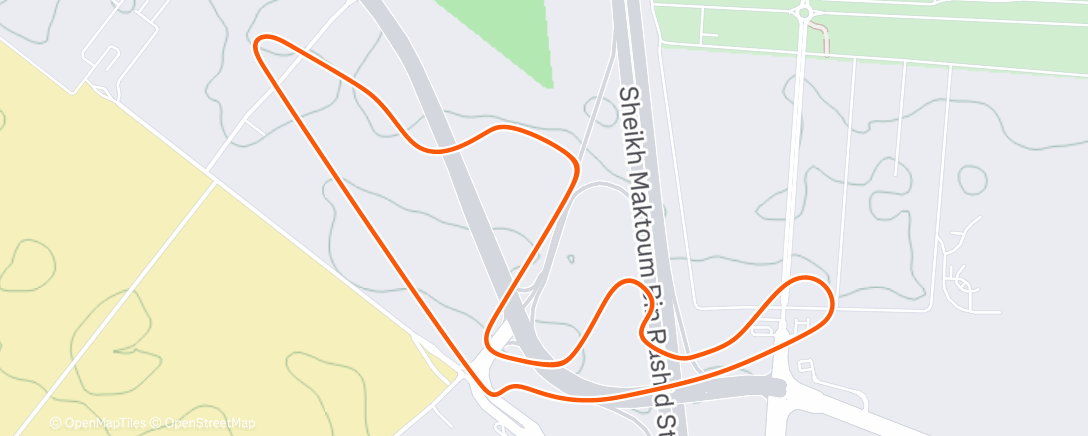 Map of the activity, MyWhoosh - Yas Marina Circuit