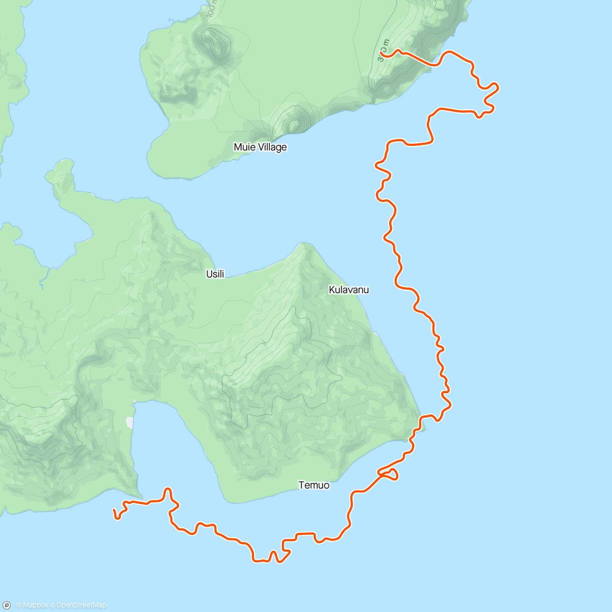 Karte der Aktivität „Zwift - Michael Graham's Meetup on Going Coastal in Watopia”