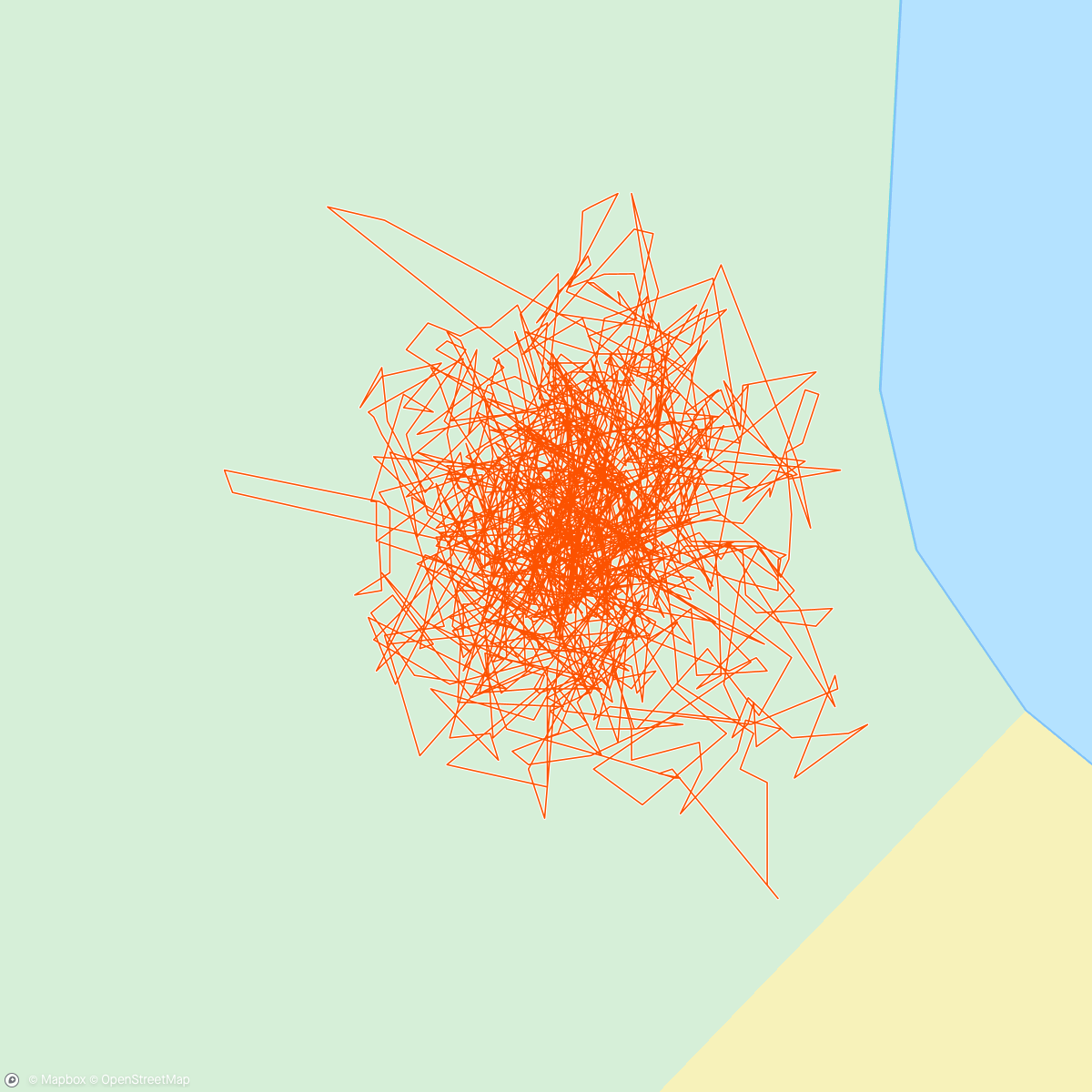 Mapa da atividade, HIIT bij de Agnietenplas